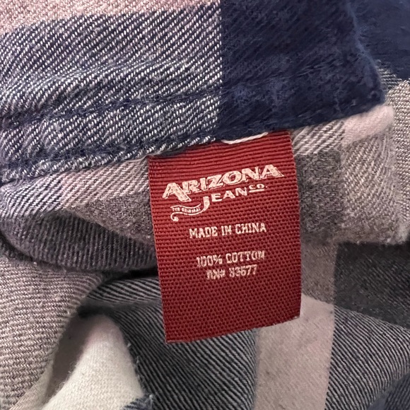 🌸Arizona The original Gene Company flannel men’s shirt🌸 3/$25 - Picture 4 of 4